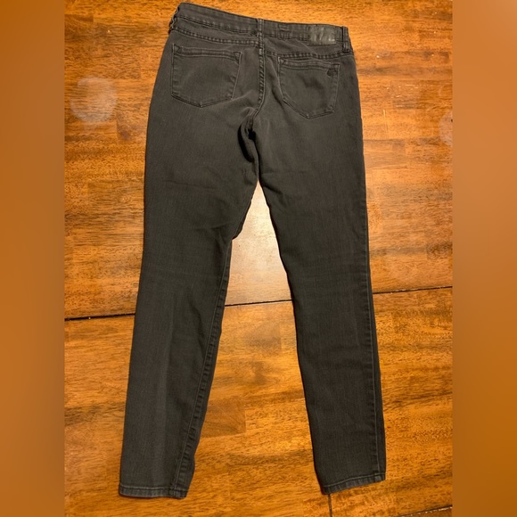 Volcom Pistol Legging Fit Jeans size 7 / 28 dark grey - Picture 2 of 6